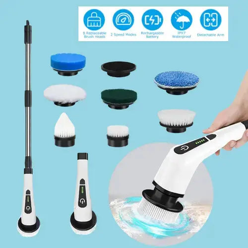 EchoVerse Cordless Power Scrubber Pro