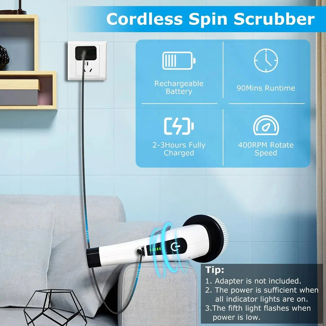 EchoVerse Cordless Power Scrubber Pro