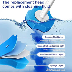 EchoVerse Wall - Mounted Toilet Brush – Modern Bathroom Cleaner