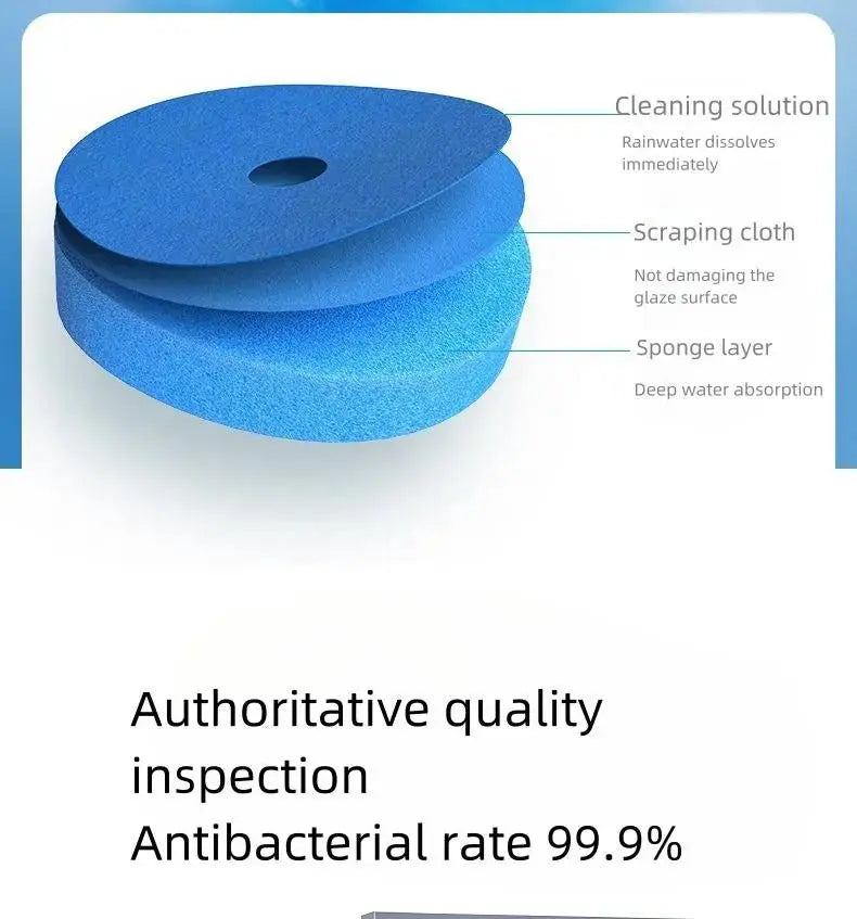 EchoVerse Wall - Mounted Toilet Brush – Modern Bathroom Cleaner